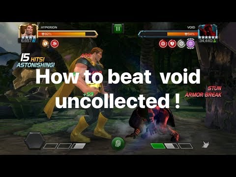TIPS ON HOW TO BEAT VOID UNCOLLECTED QUEST /MCOC