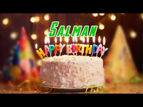 Salman Happy BIRTHDAY SONG | Happy Birthday Salman | Comments Your Name