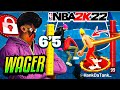 MY REBIRTH 2-WAY PLAYMAKER BUILD WINS EVERY WAGER IN NBA 2K22 - BEST ISO GUARD BUILD 2K22