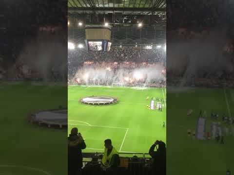 Eintracht Frankfurt vs Marseille 29.11.2018 choreo - Stadion - Commerzbank Arena - Forza SGE