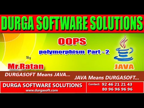 Corejava Oops Polymorphism Part 2
