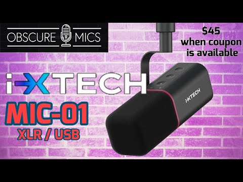 i-xtech Dynamic USB/XLR Microphone image 2