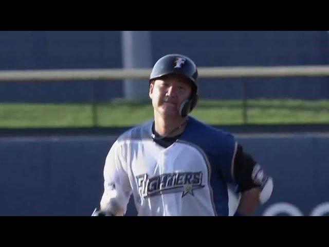 【ファーム】鎌ケ谷で直球破壊王子が復活の兆し!! ファイターズ・渡邉 今季ファーム1号ホームランは値千金の勝ち越し弾!! 2021/8/27 F-E(ファーム)