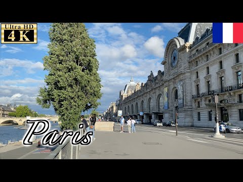 🇫🇷Paris Summer Walk - 7th arrondissement -【4K 60fps】