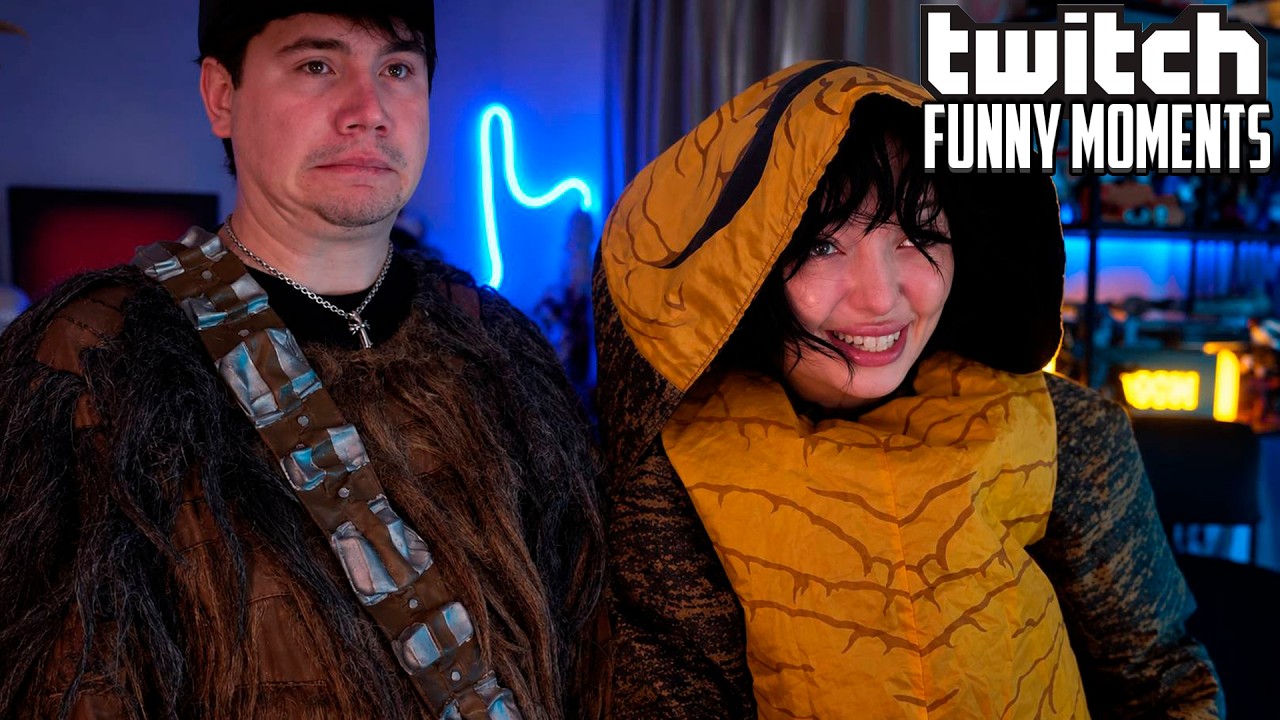 Топ Моменты с Twitch | Косплей Масика и Юли на Чубакка и Джабба Хатт