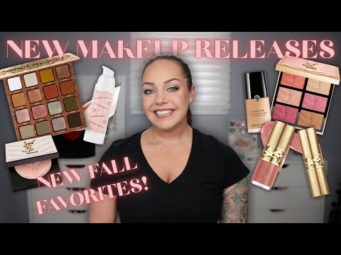 Testing NEW MAKEUP RELEASES! Singe Beauty, Fenty Beauty, Giorgio Armani, YSL Beaute