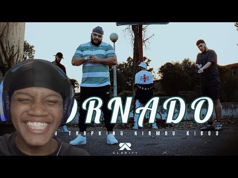 Trap king - Tornado ft @KIBOU OFF , @ZAKO , @Nirmou (Official Music Video) AMERICAN REACTION
