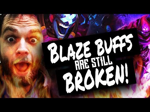 Blazing Brand New OP Buff - Diamond Gameplay vs Malz - Season 8.1 (sorry recorder failed at end)