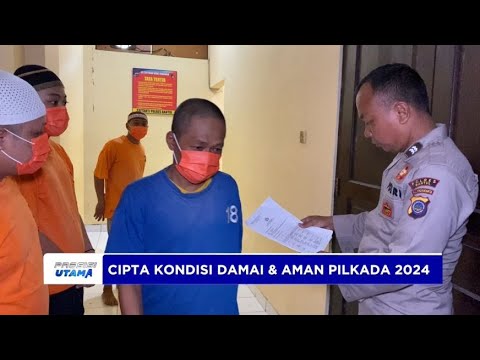POLRES BANTUL JAMIN KEAMANAN TAHANAN SAAT MEMILIH