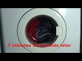 Zanussi Aquacycle FLS1383 Program D Non Colourfast Cotton 40 C