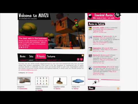 3D Animation Software Tutorial 06: Building sets: Importing 3D models