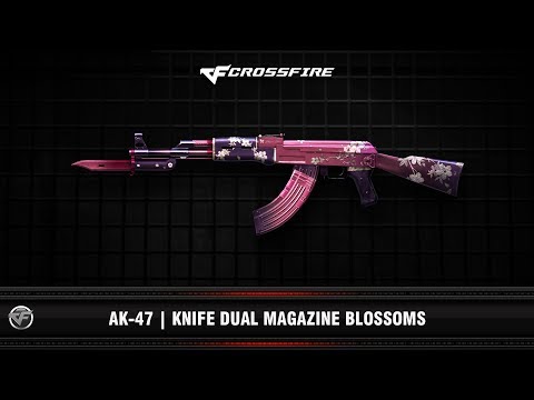 CF : AK-47 | Knife Dual Magazine Blossoms