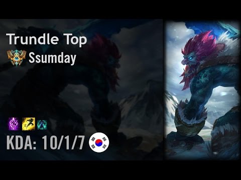 Trundle Top vs Poppy - Ssumday - KR Challenger Path 6.6