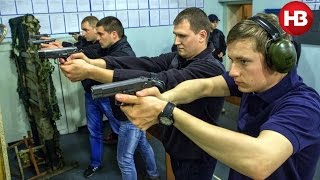 Тренировка новой патрульной службы Киева