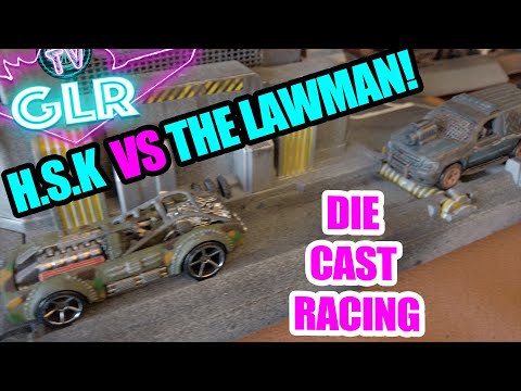 Gaslands TV Die Cast Racing | The Lawman VS HSK 3200