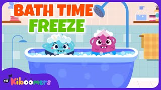 Bath Time Song - The Kiboomers Freeze Dance Songs for Bathtime