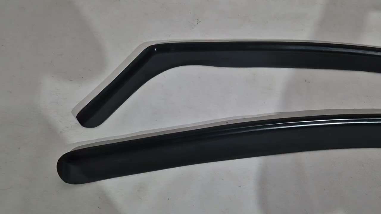 Ford Fiesta 2017- гг. Вставные дефлекторы окон HB (Esa, 4 шт) Video 1