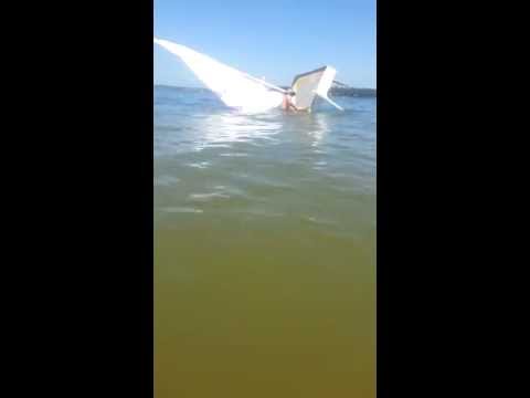 Puddle duck Racer capsize test