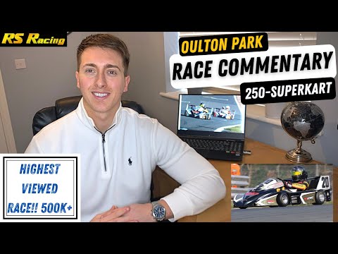 250 SUPERKART - RACE COMMENTARY - 12TH to 6TH PLACE! - OULTON PARK, My 1st Race Back in 6 Years!!!!!