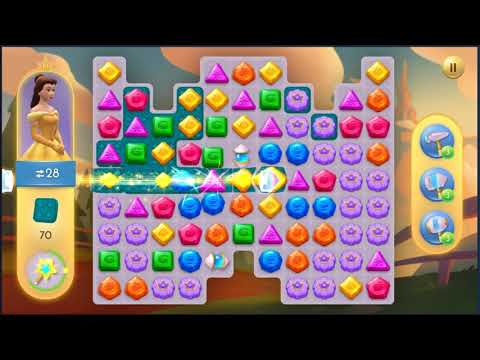 Disney Princess Majestic Quest Level 81 - NO BOOSTERS + FULL STORY 👸 | SKILLGAMING ✔️