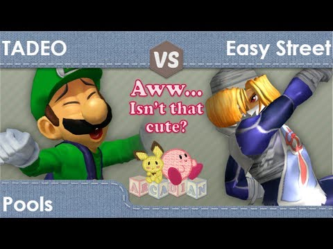AITC 4 - FranchiseTADEO (Luigi) vs Easy Street (Sheik) Pools - Melee