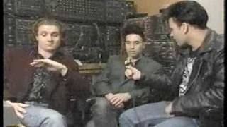 Nitzer Ebb &amp; Alan Wilder At Konk Studios 1991