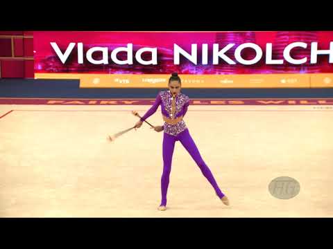 NIKOLCHENKO Vlada (UKR) - 2019 Rhythmic Worlds, Baku (AZE) - Qualifications Clubs