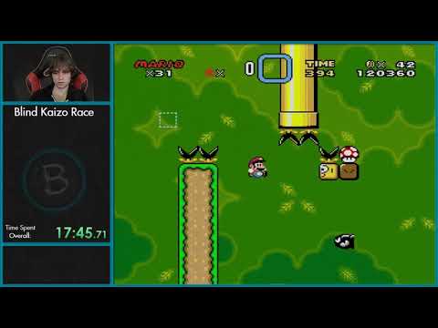 SMW Blind Kaizo Race Week 27 - Double  Bop Drop by ThirdWall