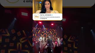 Simaria faz retorno surpresa aos palcos e empolga fãs #famosos