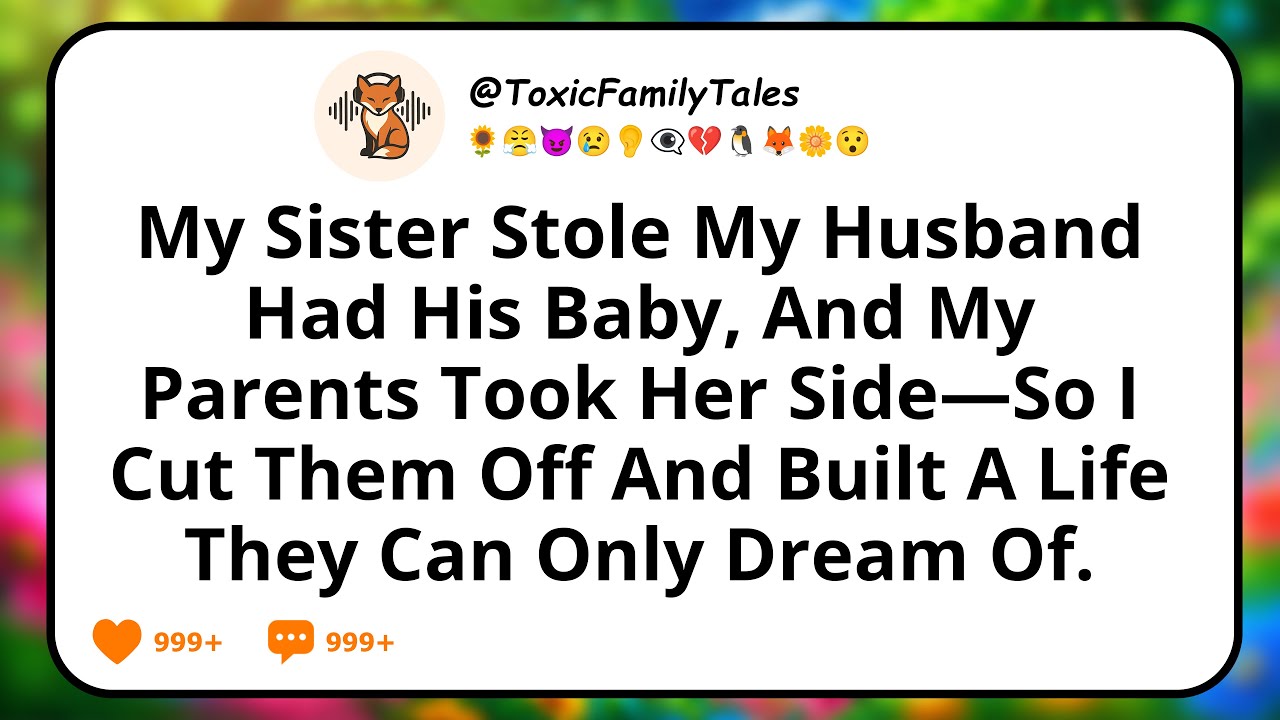 My Sister Stole My Husband, Had His Baby, And My Parents Took Her Side—So I Cut Them Off And Built..