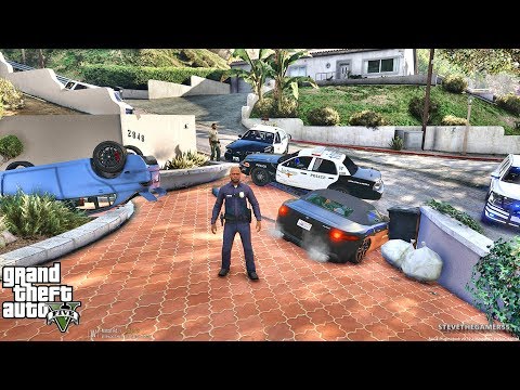 GTA 5 MODS LSPDFR 760 - CVPI PATROL !!! (GTA 5 REAL LIFE PC MOD)