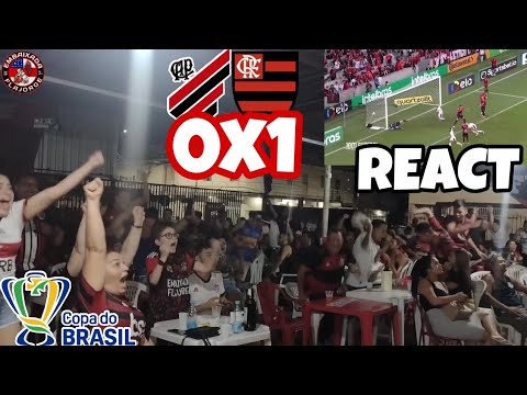 REACT ATHLETICO-PR X FLAMENGO PELA COPA DO BRASIL 2022 ( JOGO DE VOLTA)