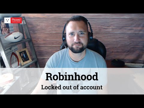 Robinhood - Locked out of account