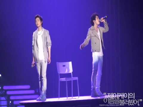[FANCAM] 110102 Onew & Jonghyun- Grace cut @ SHINee 1st Concert in Seoul
