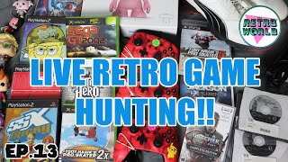 LIVE RETRO GAME HUNTING! Nintendo, PS2, and more! | Ep. 13