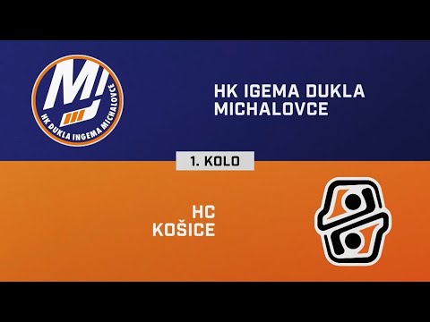 1. kolo: HK Dukla Ingema Michalovce – HC Košice 2:3 sn (HIGHLIGHTY)