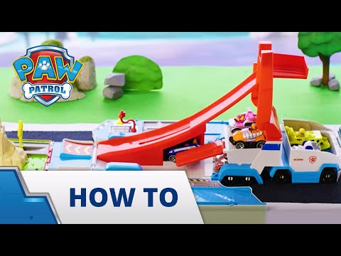 Transformuojamas vilkikas Spin Master PAW PATROL Launch'n Haul video