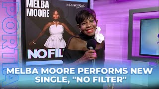 Melba Moore Performs New Single, "No Filter"