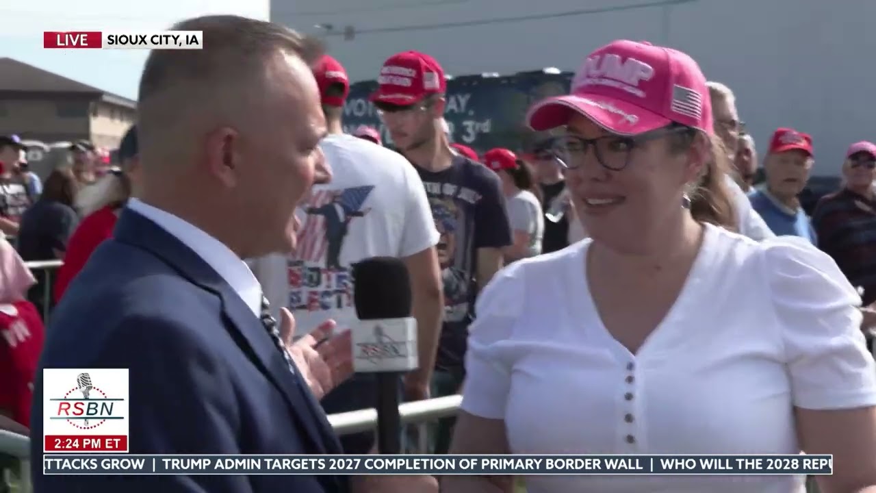 “Keep Making America Great… The Golden Age Is Coming” Sioux City Trump Rally Voices - 10/22/2026