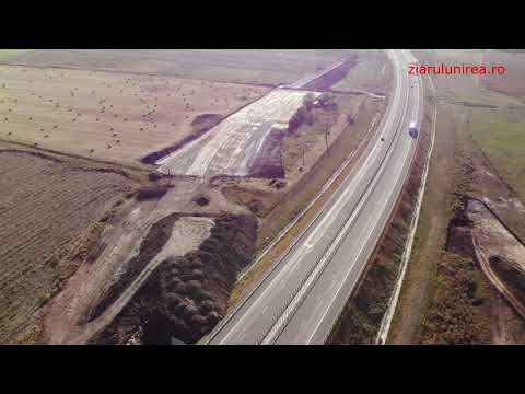 Video, autostrada Sebes Turda, nodul rutier Sebes pana la Valea Neagra, 16 septembrie 2018