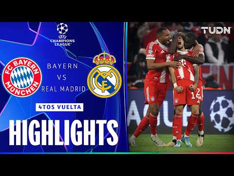 HIGHLIGHTS - Bayern Múnich vs Real Madrid | UEFA CL - Cuartos de Final - Vuelta 2026 | TUDN