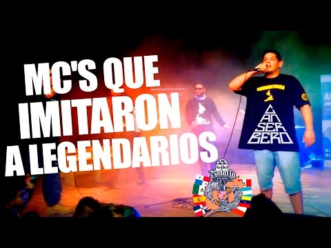 MC'S Que Imitaron A Raperos Legendarios | Batallas De Gallos