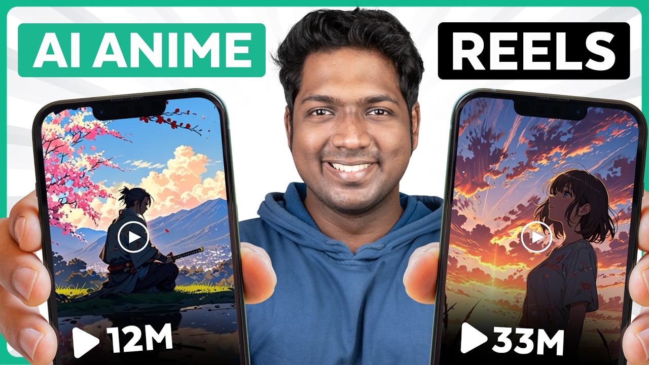 How to Make AI Anime Reels That Go Viral ! 😱 (No Paid Tools)