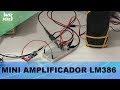 Video - Mini Módulo Amplificador De Áudio Com LM386