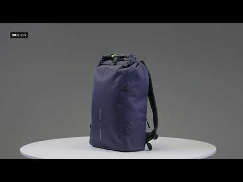 XD Design Kuprinė su apsauga nuo vagių Bobby Urban (Mėlyna) video