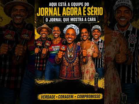 JORNAL AGORA É SÉRIO MOSTRA SUA EQUIPE DE TRABALHO