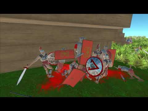 Rome vs. the Spartans Animal Revolt Battle Simulator