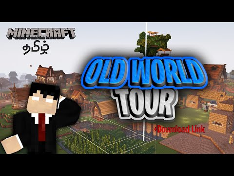 Panda Craft - Tamil - A Tour to my Old Minecraft World(+download link) | Minecraft Tamil