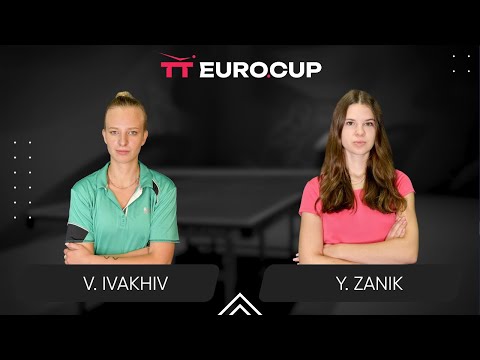 12:15 Valeriia Ivakhiv - Yulianna Zanik 23.03.2025 TT Euro.Cup Women Ukraine Star. TABLE 3