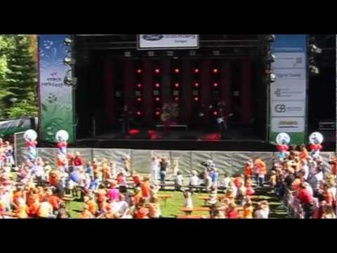 Oranjeparkfestival 2012 Jelle Amersfoort, New Fresh Band, The Lowland Paddies